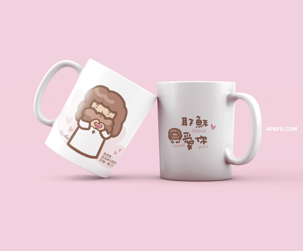 820x680網站使用-馬克杯-耶穌愛你 馬克杯